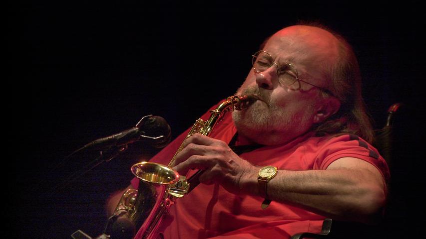 Saxofonist Klaus Kreuzeder.