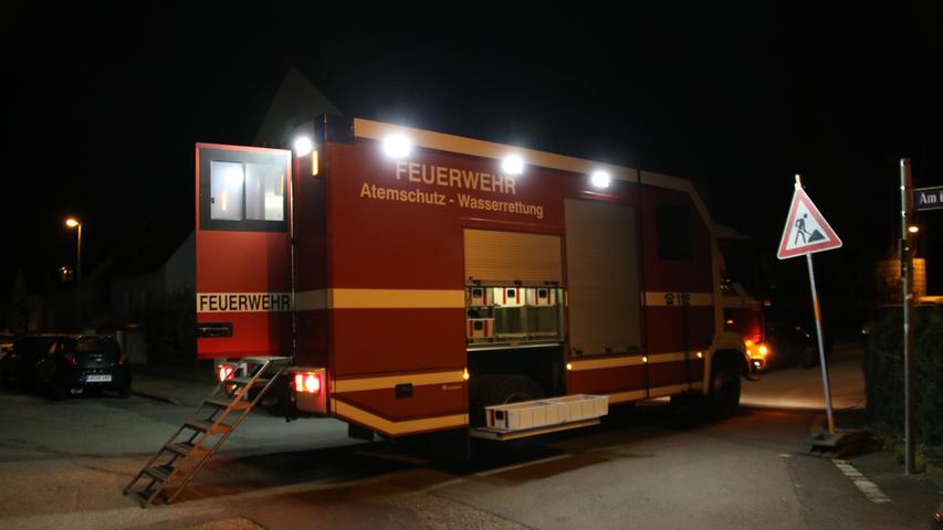 Großeinsatz der Feuerwehr bei Brand in Fischbach