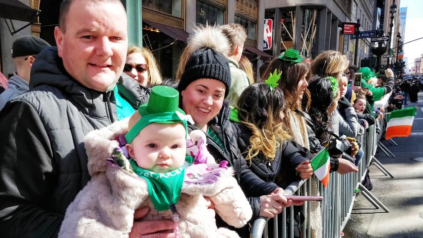 New York hüllt sich in grün: 150.000 Teilnehmer bei St. Patrick's Parade