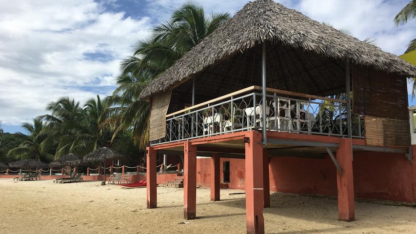 Gute Hotels gibt es auch in Madagaskar. Meist liegen sie, wie hier auf Nosy Be, an schönen einsamen Stränden.