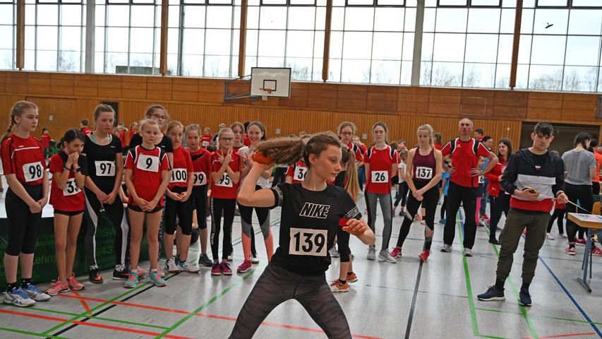 Schülerhallensportfest in Freystadt