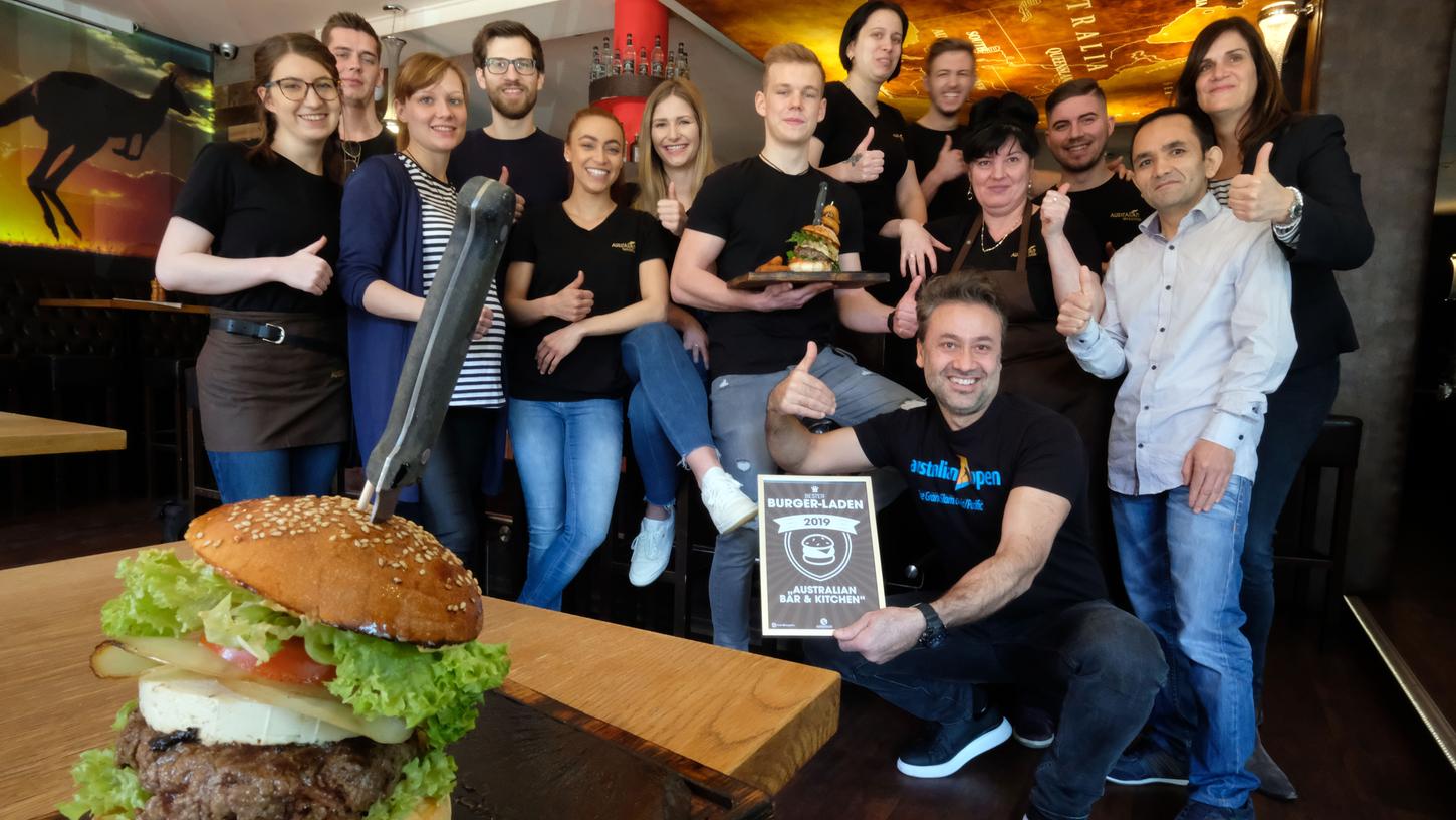 Bester Burger-Laden in Nürnberg: Australian Bar macht das Rennen Bester Burger-Laden in Nürnberg: Australian Bar macht das Rennen
