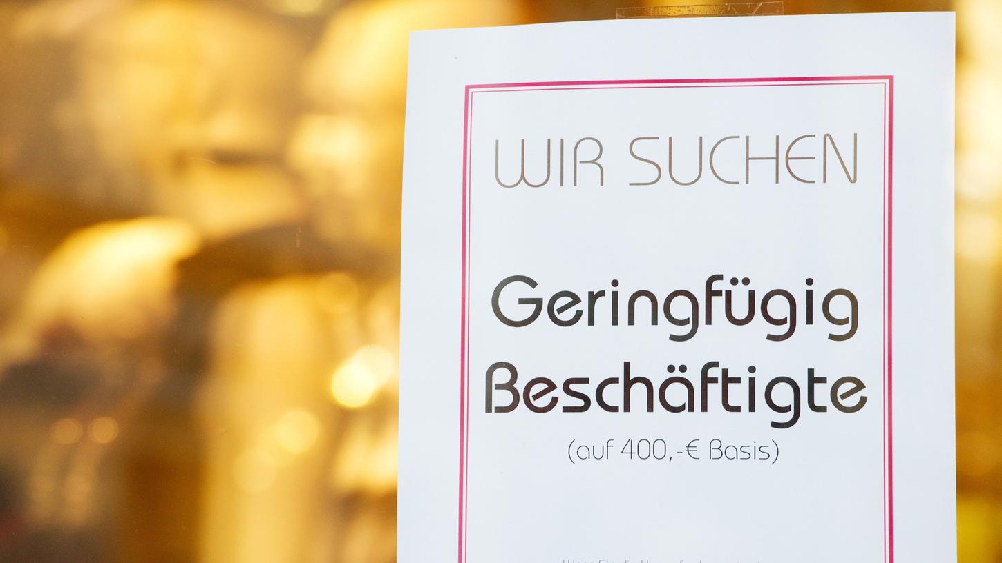 In der Pandemie haben hunderttausende Minijobber ihre Arbeit verloren.
In der Pandemie haben hunderttausende Minijobber ihre Arbeit verloren.