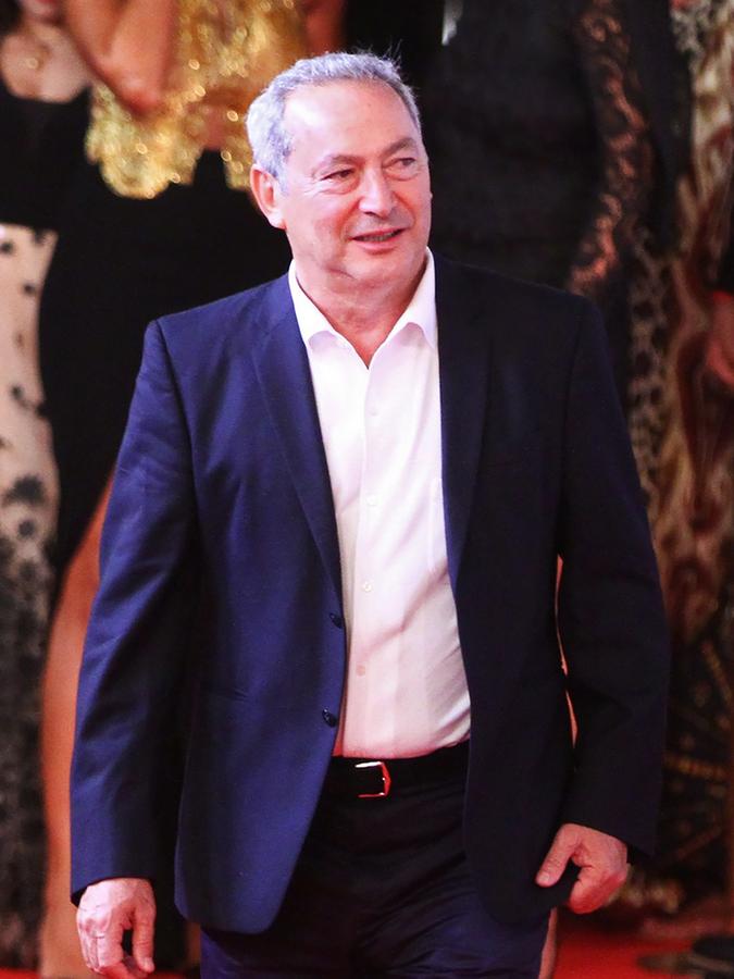 Samih Sawiris beim internationalen Filmfestival von El Gouna. Diese Kulturveranstaltung findet seit 2017 jährlich statt. Samih Sawiris beim internationalen Filmfestival von El Gouna. Diese Kulturveranstaltung findet seit 2017 jährlich statt.
