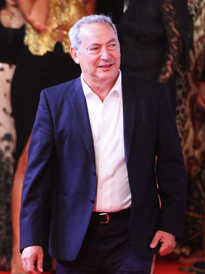 Samih Sawiris beim internationalen Filmfestival von El Gouna. Diese Kulturveranstaltung findet seit 2017 jährlich statt.