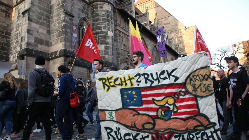 Angst vor der Zensur: Nürnberger protestieren gegen Urheberrechtsreform