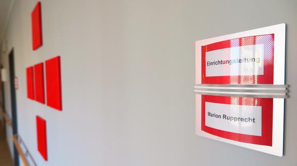 Auch Heimleitung und Verwaltung des neuen Treuchtlinger BRK-Seniorenzentrums sind größtenteils im dritten Obergeschoss untergebracht.