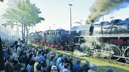 Eisenbahnfestival machte «Pufferküssern» und Modell-Fans Dampf