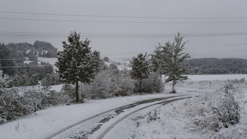 Schnee und eisige Kälte: Aufgrund der kalten Temperaturen rund um Hof, wird Gegend im Volksmund auch als das bayerische Kleinsibirien umschrieben.