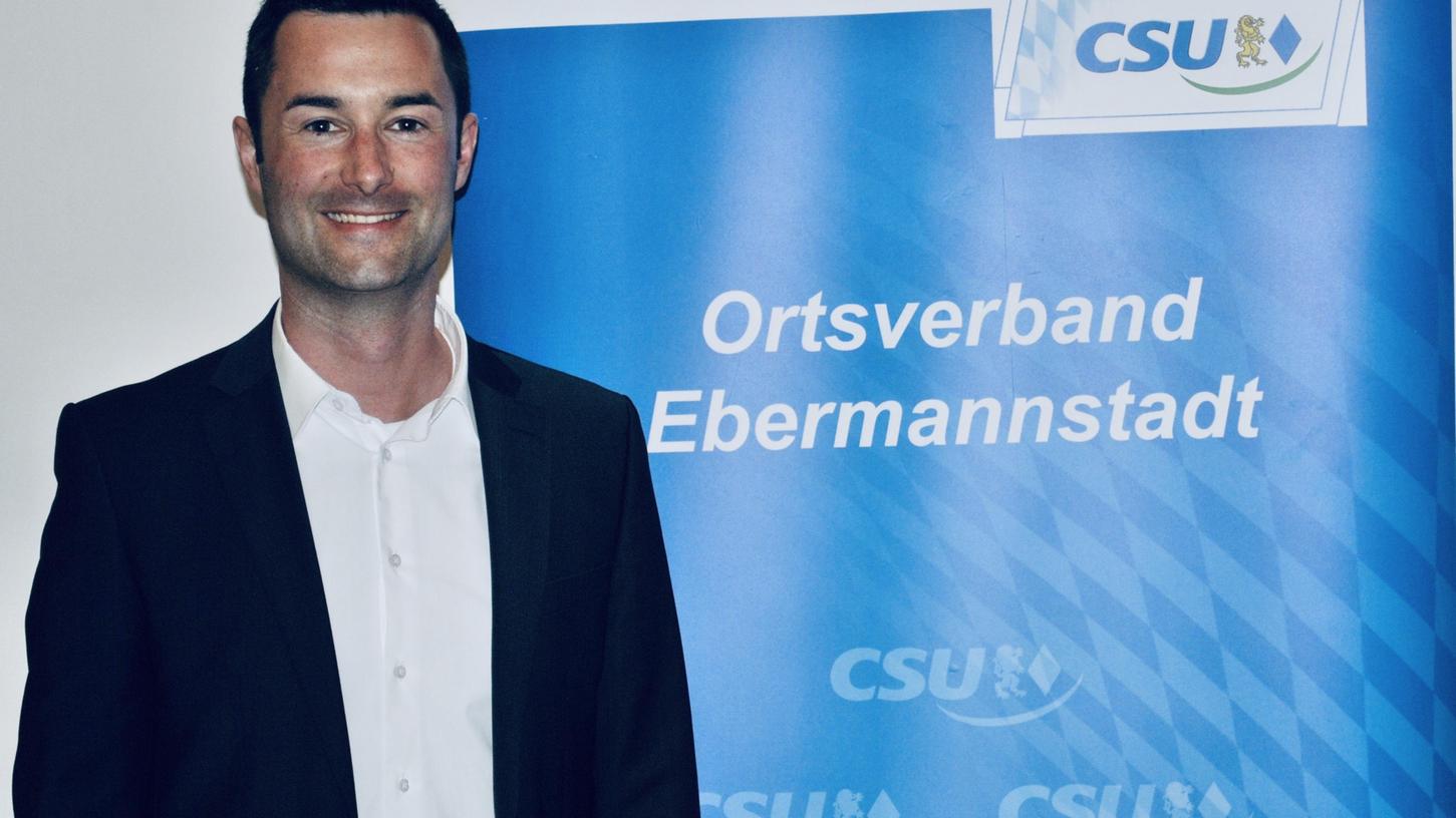 Sebastian Striegel führt ab sofort die CSU in Ebermannstadt