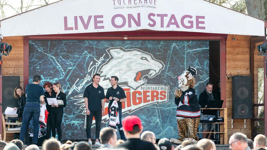 Tiger zum Anfassen: Ice Tigers feiern Saisonabschluss im Tucherhof
