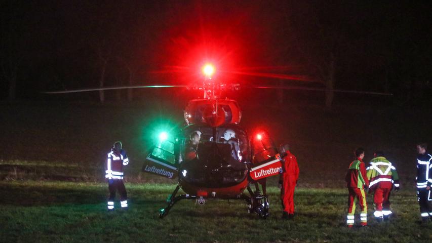 Zwei Schwerverletzte nach Motorradunfall im Landkreis Forchheim