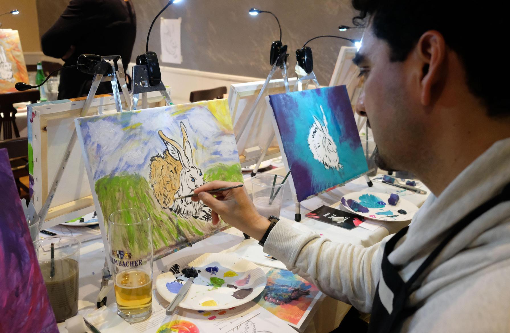 Artnights in Nürnberg: Für einen Abend Künstler sein - Nürnberg