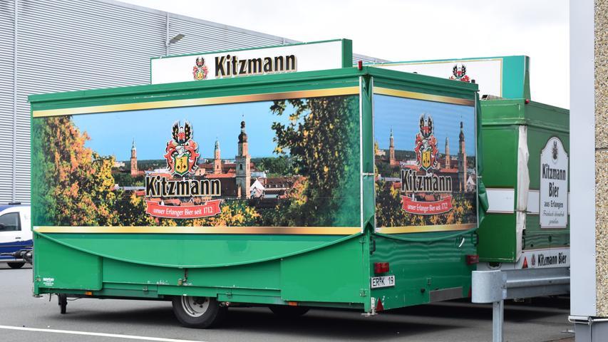Kitzmann-Bier wird nun in Kulmbach gebraut und von hier aus ausgeliefert.