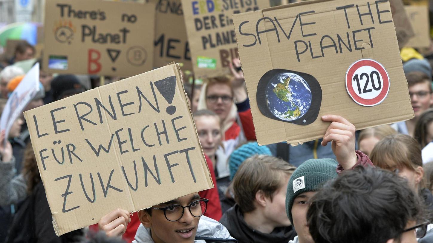 Fridays For Future: Erste Protestaktionen in Fürth