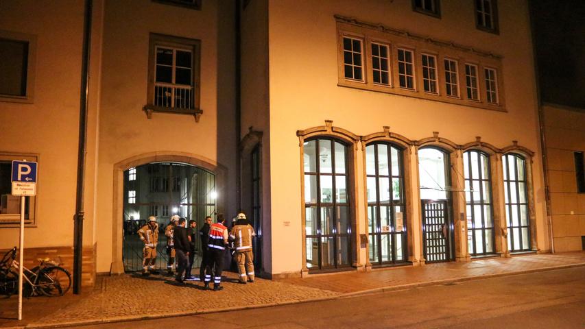 Bamberg: Mysteriöse Flüssigkeit sorgt für Alarm am Amtsgericht