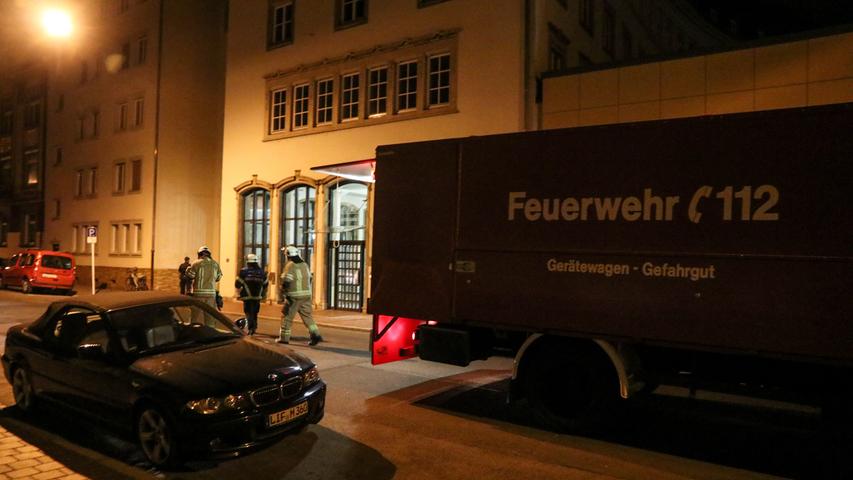 Bamberg: Mysteriöse Flüssigkeit sorgt für Alarm am Amtsgericht