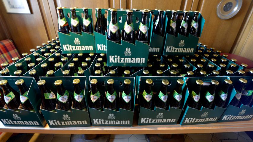 Ab 8. April 2019 kommt auch das in Flaschen abgefüllte Kitzmann-Bergkirchweih-Bier in den Handel.