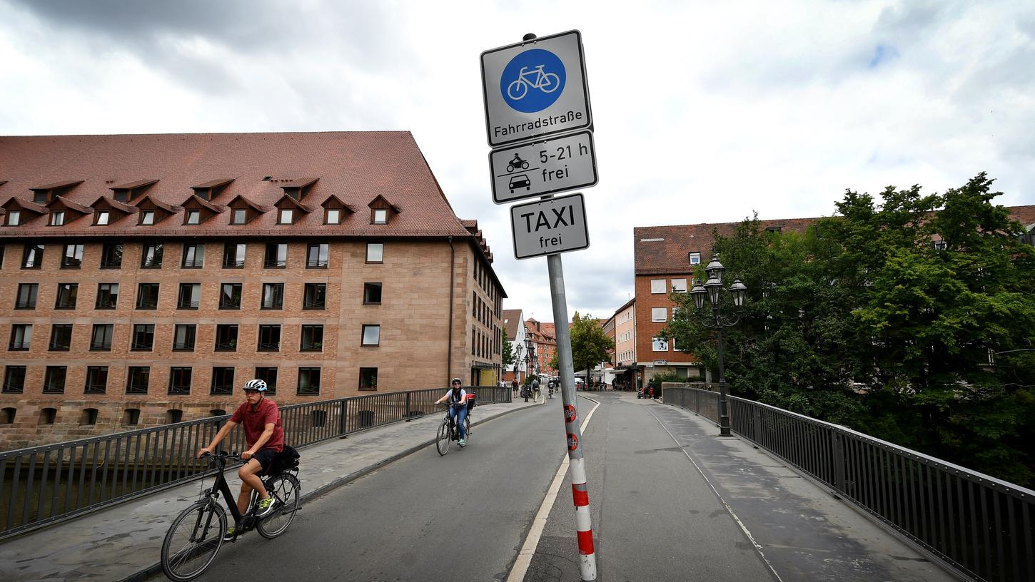 Nürnberg im Mittelfeld: Die Franken-Metropole erhielt im aktuellen "Fahrradklima-Test" die Note 4,20.