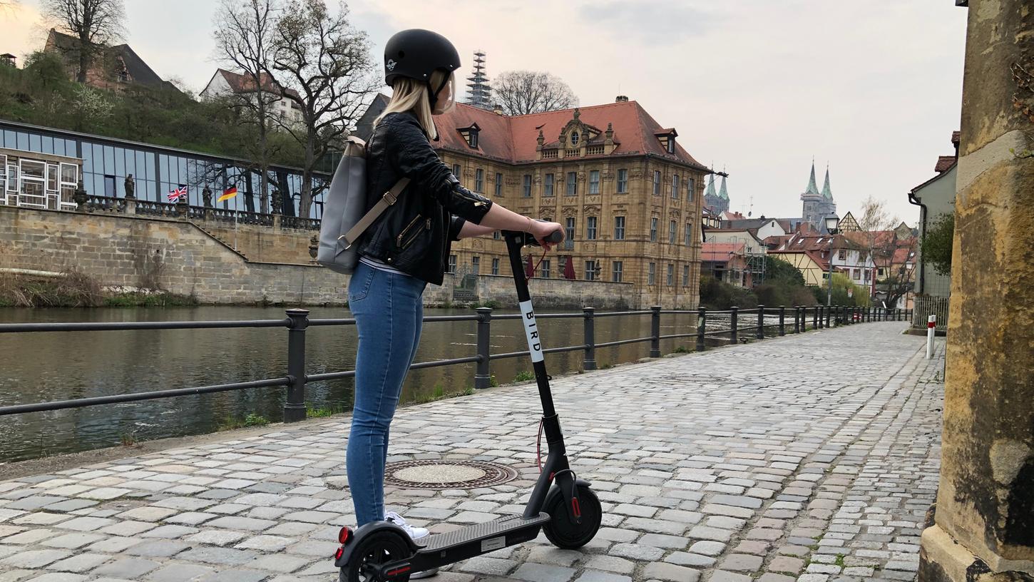 In Bamberg wurden die E-Scooter bereits im Frühjahr getestet.