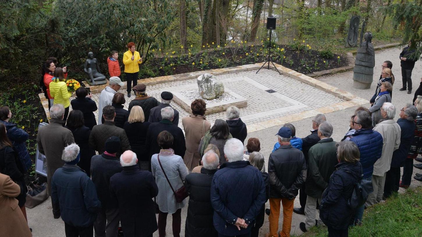 Erlanger Kirchner-Skulpturengarten wurde saniert