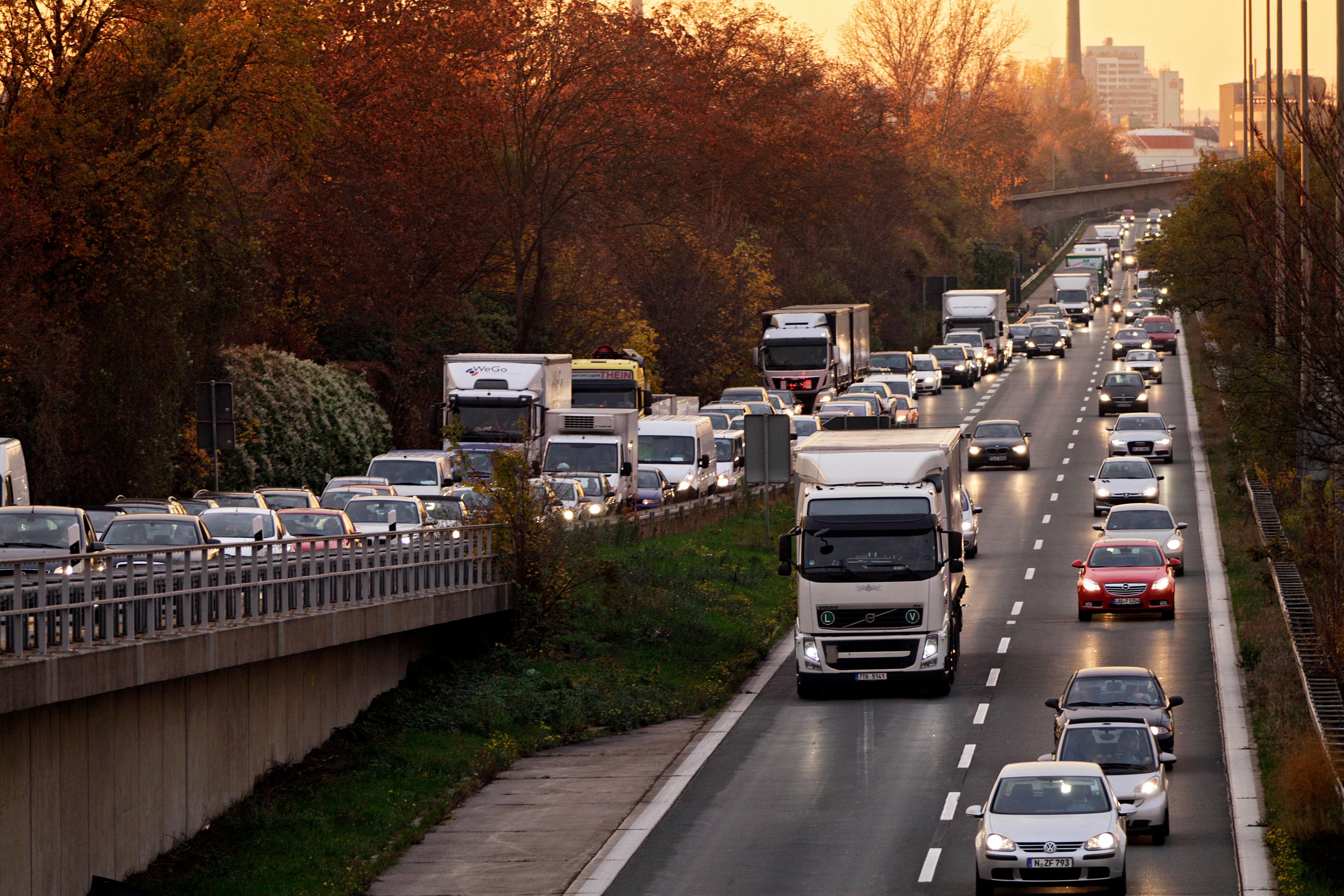 Frankenschnellweg Verkehrschaos Wird Grosser Als Gedacht Nurnberg Nordbayern De