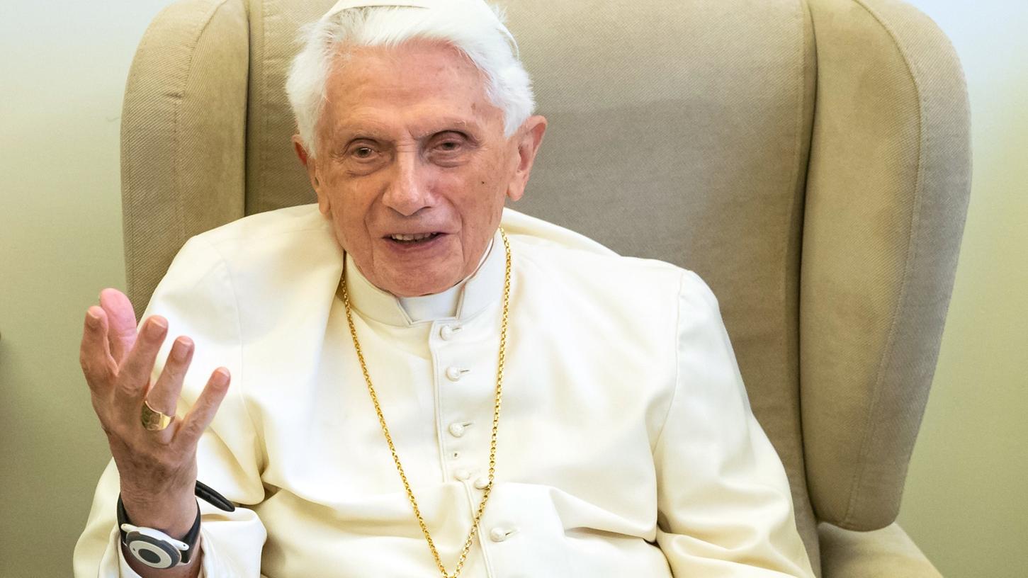 Der emeritierte Papst Benedikt XVI. (Archivbild)