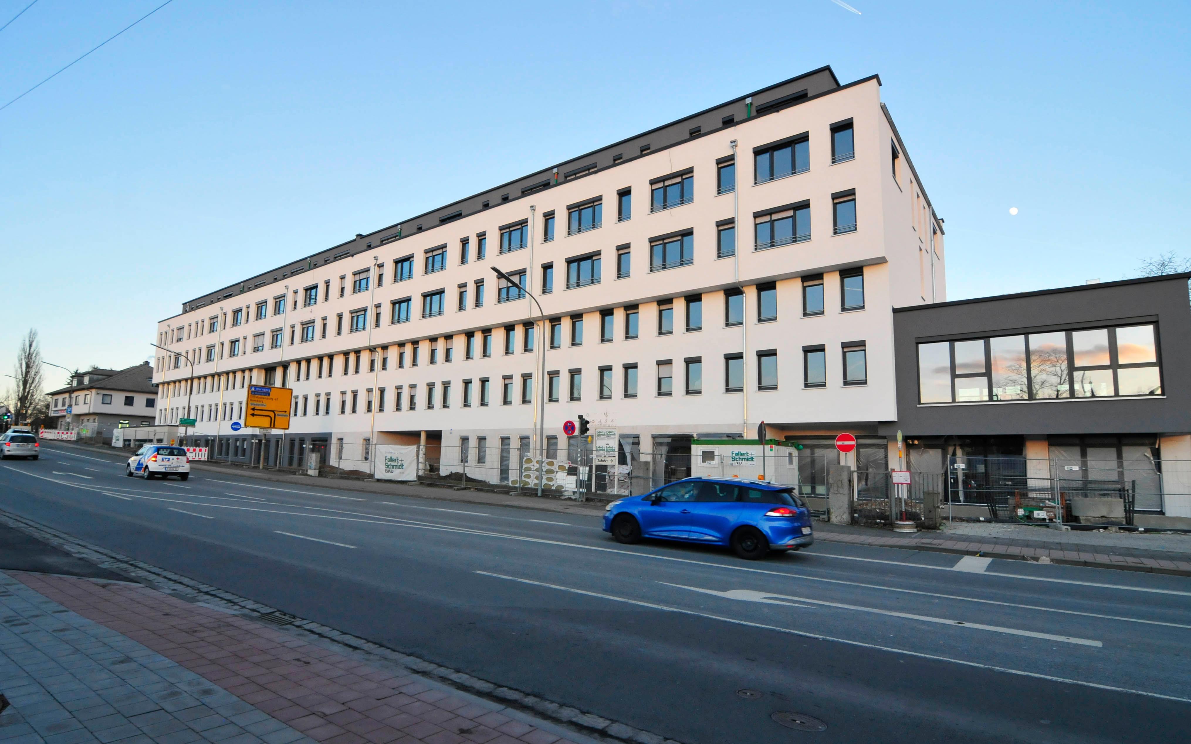 Das Arivo-Appartementhotel ist heute schon stadtbildprägend.