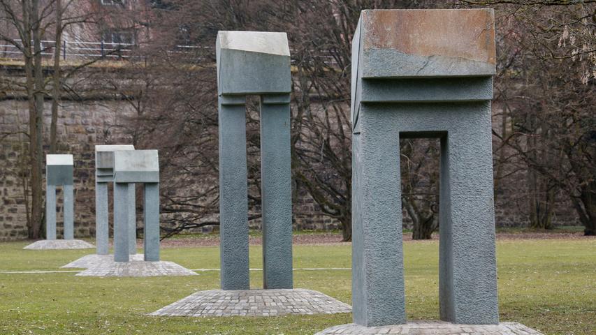 Am drittwertvollsten: Das Denkmal "Fünf Tore" im Stadtpark mit einem Wert in Höhe von 50.000 Euro.