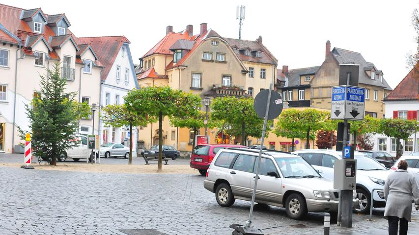 Auf den Bahnhofplatz folgt der Marktplatz mit einem Wert von 481.005 Euro (Platz) und 378.008 (Straße).