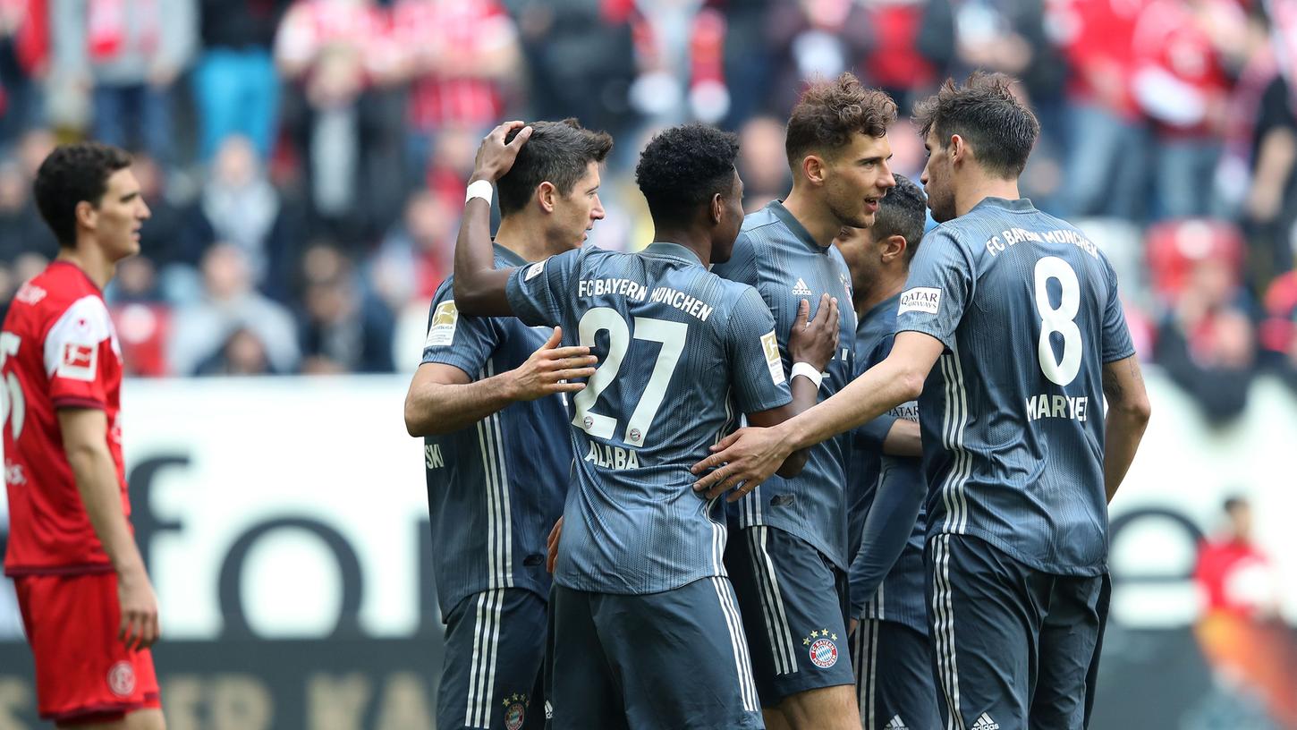 Bundesliga am Sonntag: Die Bayern grüßen wieder von oben