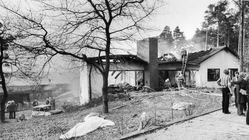 Verheerendes Unglück: Vor 40 Jahren stürzte Jet in Bräuningshof auf Fabrik