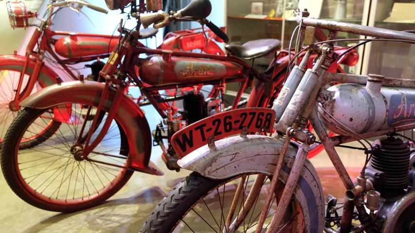 Lack, Chrom und ganz viel Patina: Motorradklassiker im Museum Industriekultur