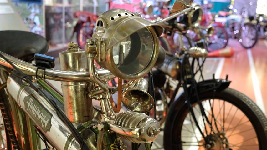 Lack, Chrom und ganz viel Patina: Motorradklassiker im Museum Industriekultur