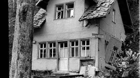 1969: Konditorei-Gebäude musste nach Felssturz abgerissen werden