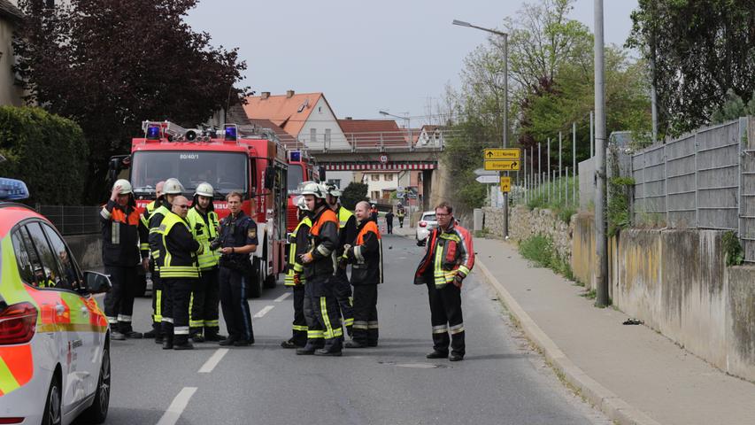 Nach schwerem Unfall in Forth: Bundesstraße 2 stundenlang gesperrt
