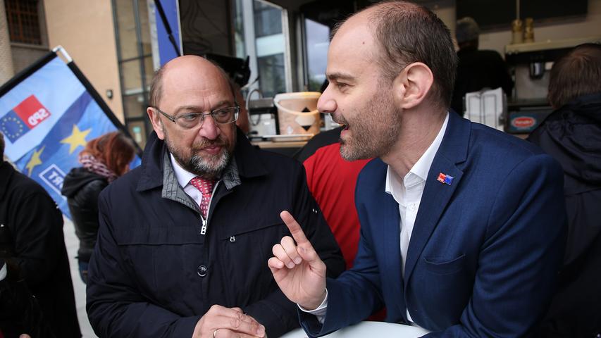 "Brauchen ein starkes Europa": Martin Schulz auf Tour in Franken
