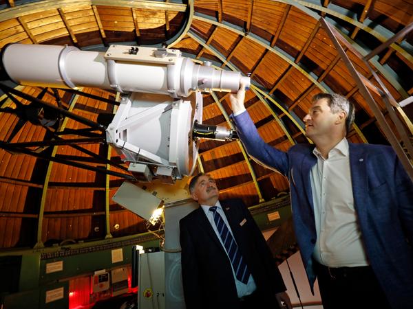 Nürnberg hört jetzt ins All: Neues Radioteleskop eingeweiht