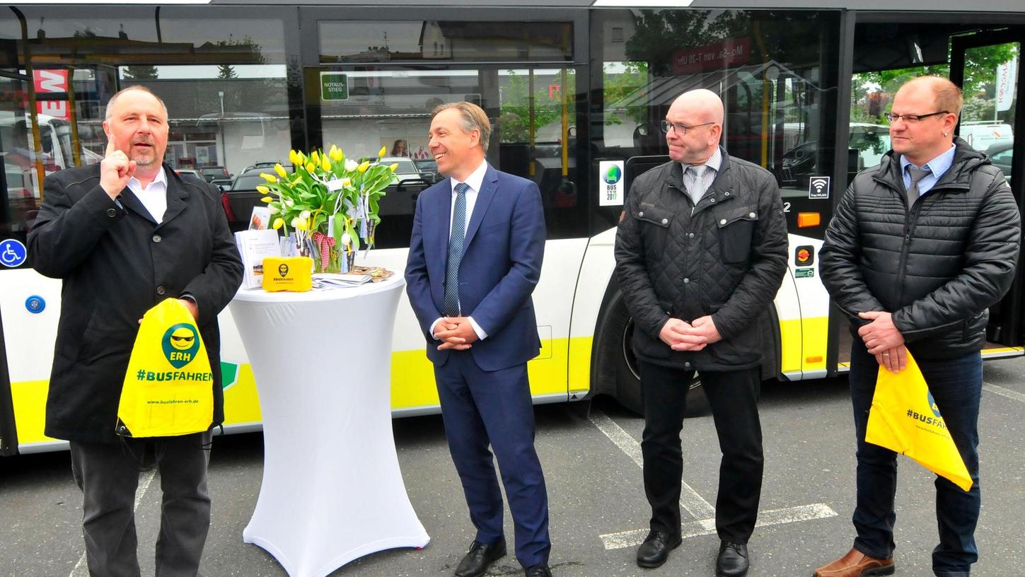 Attraktive Busverbindung zwischen Baiersdorf und Erlangen
