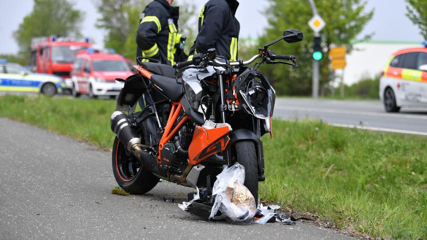 Unfall bei Biker-Ausfahrt am 1. Mai