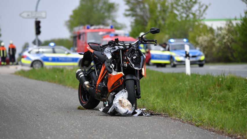 Unfall bei Biker-Ausfahrt am 1. Mai