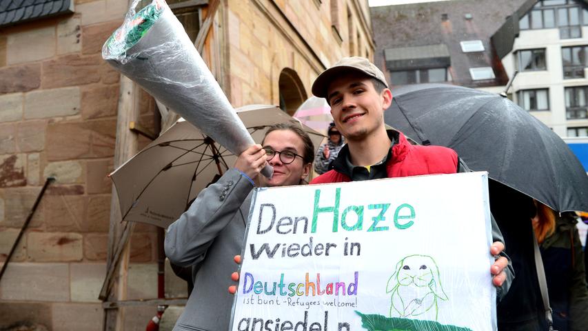 Alle Bilder: So war der erste Global Marijuana March in Fürth