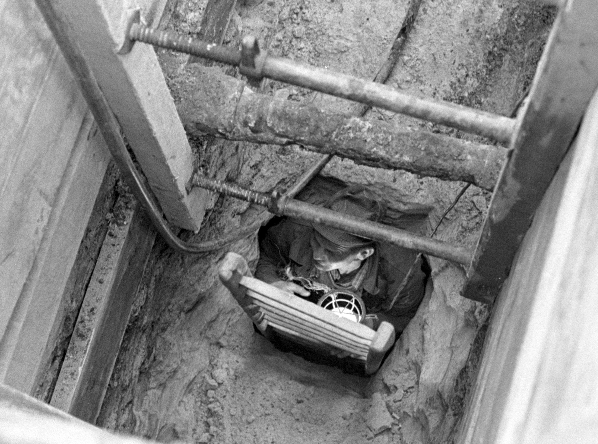 10. Mai 1969: Fluchtweg oder Wasserschacht? 10. Mai 1969: Fluchtweg oder Wasserschacht?