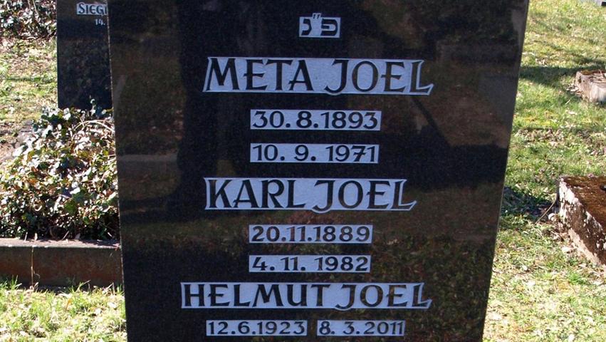 Auf dem Jüdischen Friedhof in Nürnberg sind Billy Joels Großeltern und sein Vater begraben.