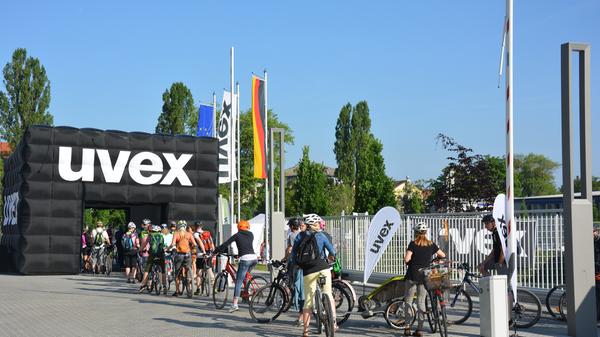 Besonders herausragende Noten erhielt Uvex aus Fürth in der Kategorie "Lokales Engagement".