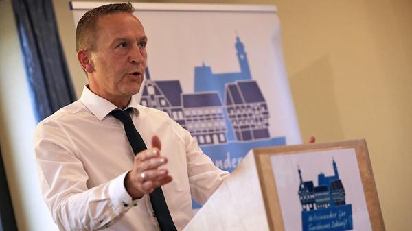 In seiner Bewerbungsrede konzentrierte sich Udo Schönfelder vor allem auf vier Themenfelder.