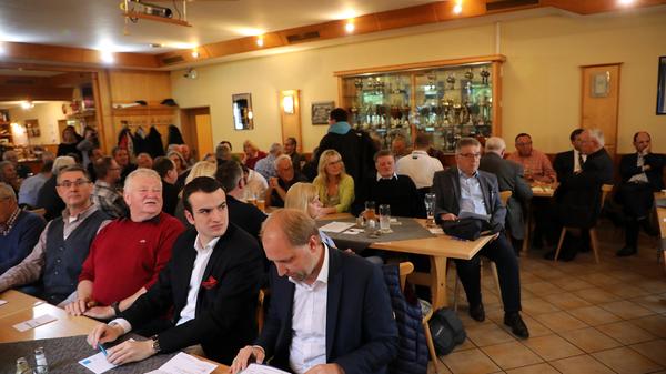 Die weitaus meisten Delegierten waren Männer.