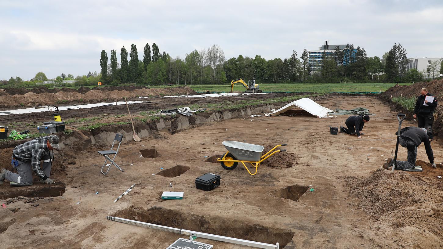 Nürnbergs größte archäologische Grabung hat begonnen