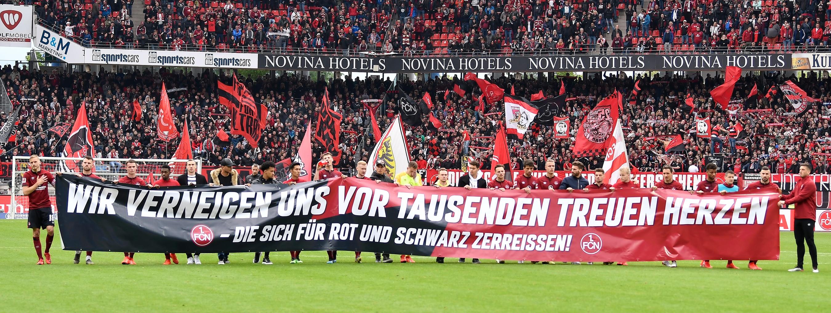 1. FC Nuernberg - Borussia Moenchengladbach