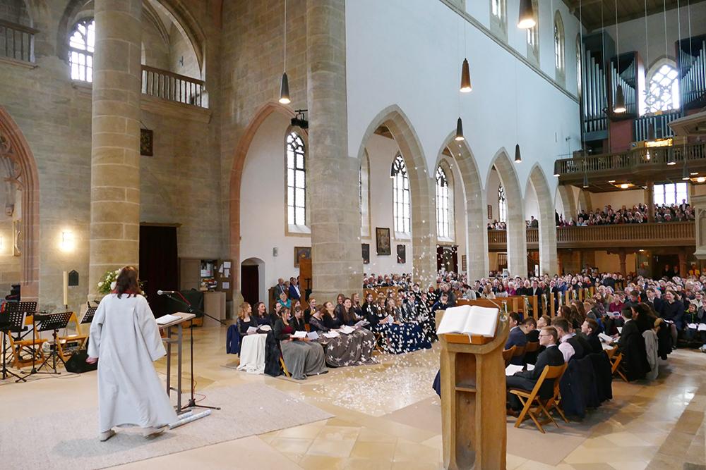 Feierliche Konfirmation in der St. AndreasKirche in Weißenburg